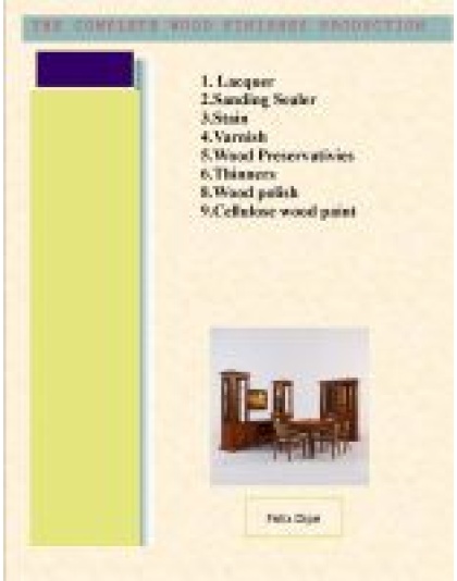 WOOD FINISHES PRODUCTION